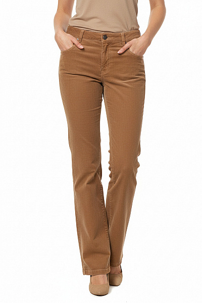 Teplé Dámské Kalhoty Hnědé BRAX Vel. 36