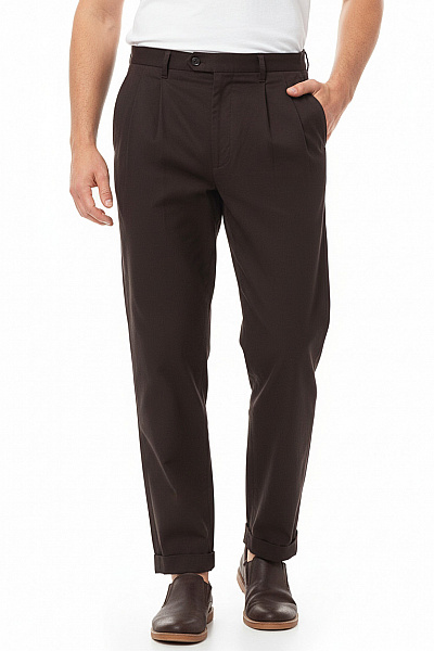 Společenské Pánské Kalhoty Černé BRAX Second Hand Vel. 26