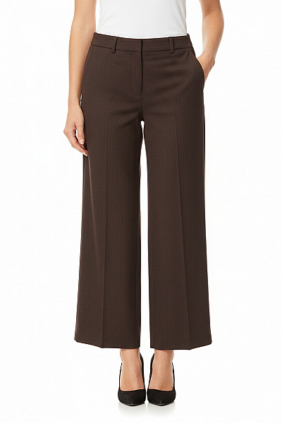 Dámské Kalhoty Vlněné Šedé BRAX Vel. 38