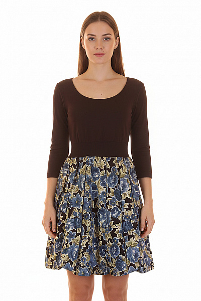 ONLY  Šaty S Květinovým Potiskem Barevné Vel. L