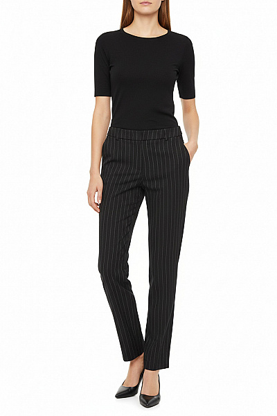 Dámské Chino Kalhoty Černé MANGO Vel. 36