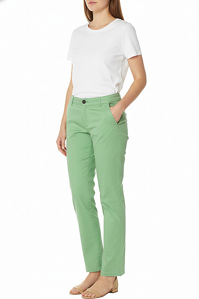 COMMA Dámské Kalhoty Zelené Vel. 36