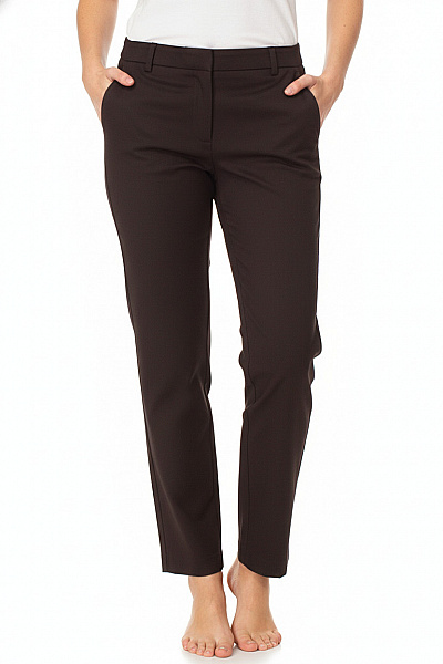 Dámské Chino Kalhoty Černé MANGO Second Hand Vel. 38