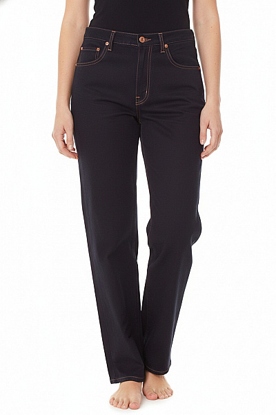 Dámské Kalhoty Rovné Modré Pepe Jeans Vel. 34/44