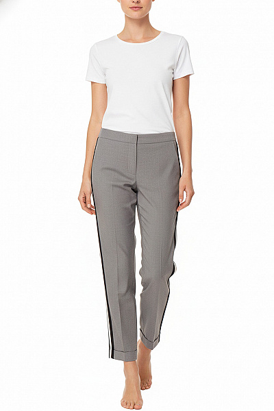 Dámské Kalhoty Šedé MANGO Vel. XS