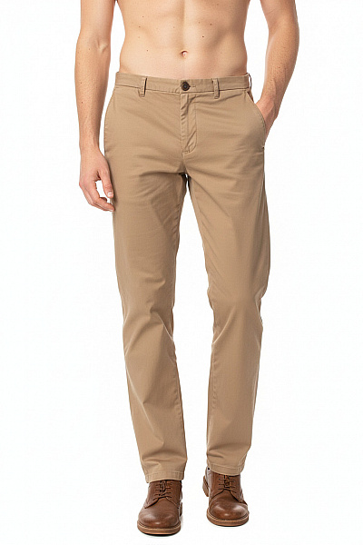 Scotch & Soda Pánské Chino Kalhoty Hnědé Second Hand Vel. 26/32