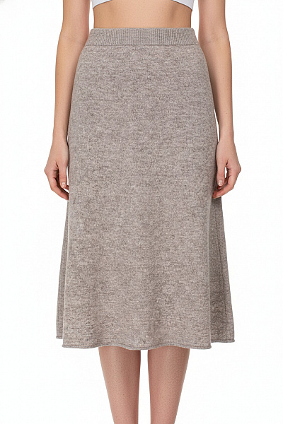 Dlouhá  Sukně Šedá PIECES Second Hand Vel. XS