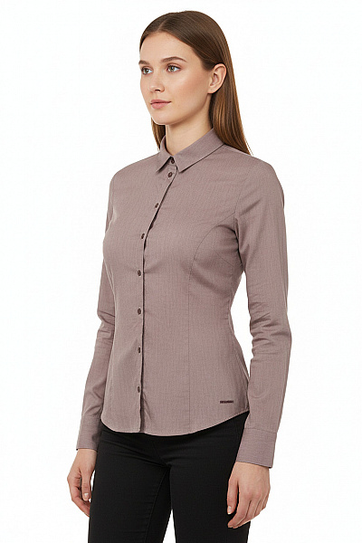 MORE & Společenská Dámská Košile Fialová Vel. 38