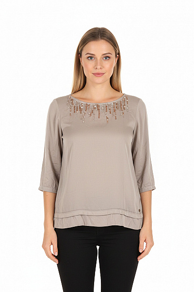 Halenka Šedá TOM TAILOR Second Hand Vel. L