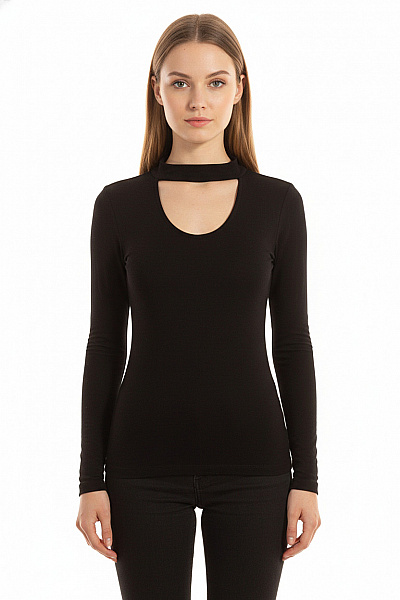 Bershka Dámské Tričko Černé Vel. XS