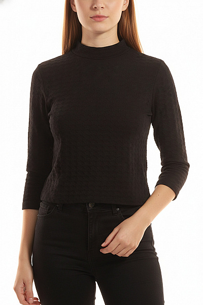 Bik Bok Dámské Rolák Černý Second Hand Vel. S