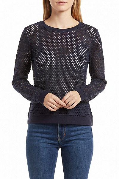 TOM TAILOR Halenka Modrá Vel. S