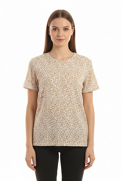 PIECES Dámské Tričko S Potiskem Barevné Second Hand Vel. S