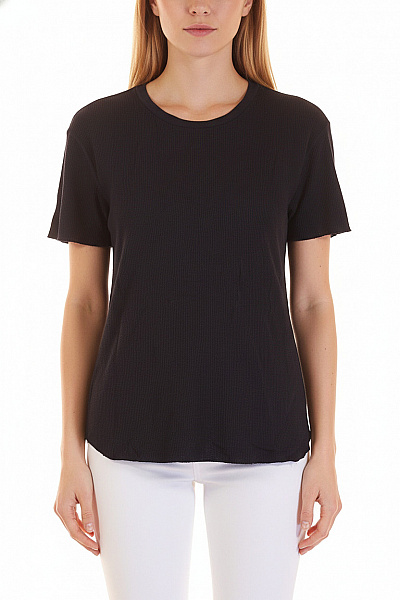 Jednoduché Dámské Tričko Modré ZARA Vel. M