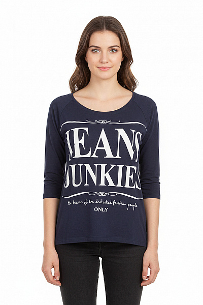 Dámské Tričko Modré ONLY Vel. S