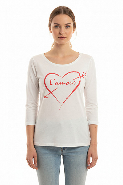 Dámské Tričko S Potiskem Bílé ONLY Vel. S