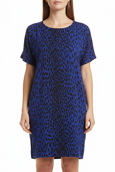  Šaty Pletené Modré Hobbs