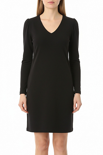 MANGO Tričkové  Šaty Černé Vel. L