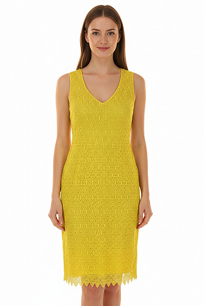 DIANE Von FURSTEBERG Šaty Žluté