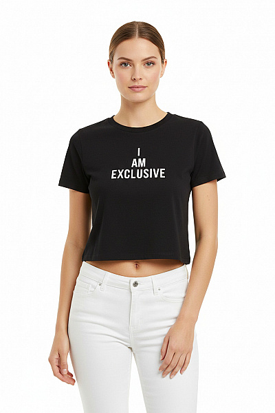 ZARA Dámské Tričko S Potiskem Černé Vel. M