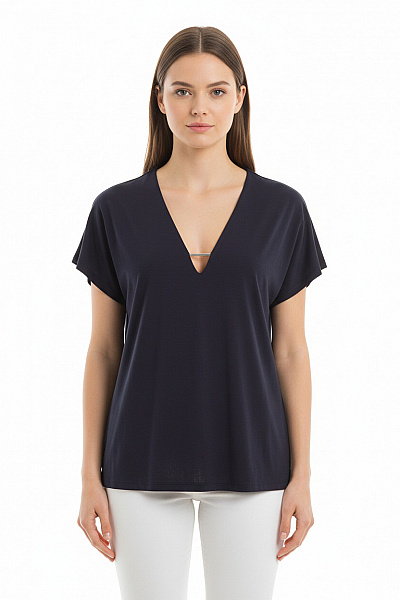 ONLY Společenská  Halenka Modrá Vel. S