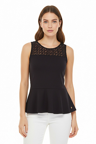 TOM TAILOR Společenská  Halenka Modrá Vel. M