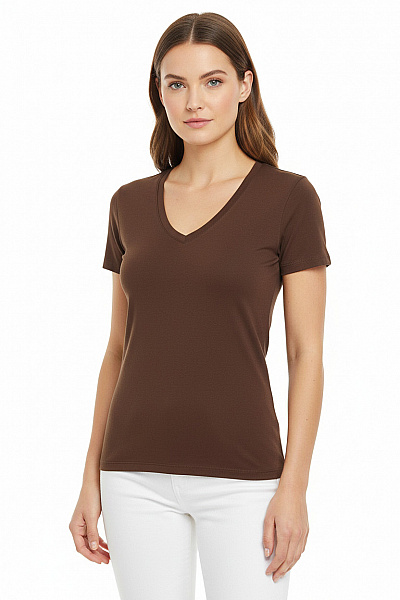 S.OLIVER Dámské Tričko Hnědé Vel. M