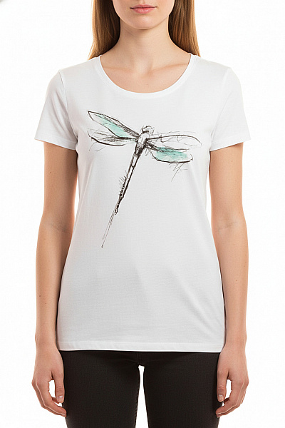 Esprit Dámské Tričko S Potiskem Bílé Vel. S