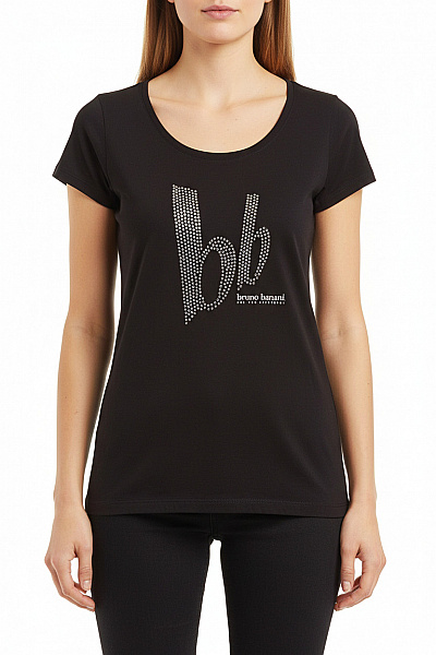Bruno Banani Dámské Tričko S Potiskem Černé Vel. 40