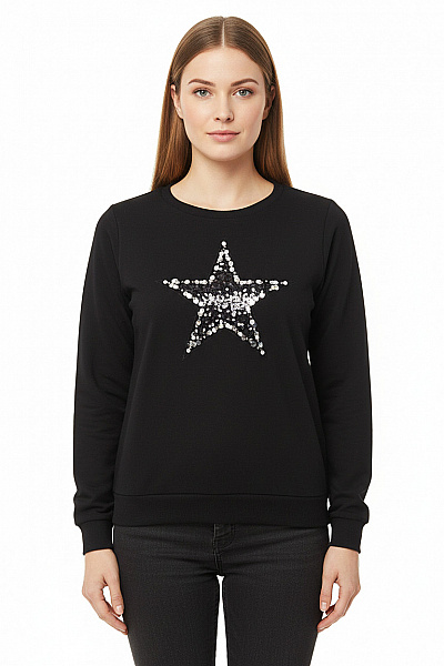 Dámské Tričko Černé Esprit Second Hand Vel. XL