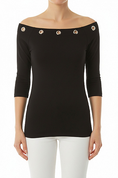 Dámské Tričko Černé Vel. M