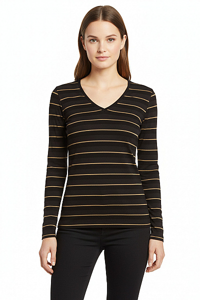 Dámské Tričko Černé Street One Vel.  40