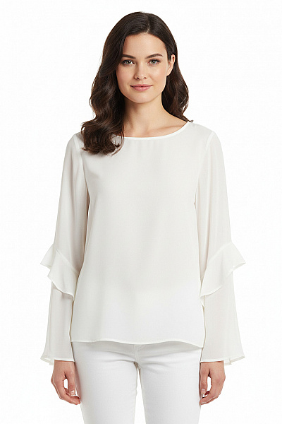 Esprit  Halenka Jednobarevná Bílá Second Hand