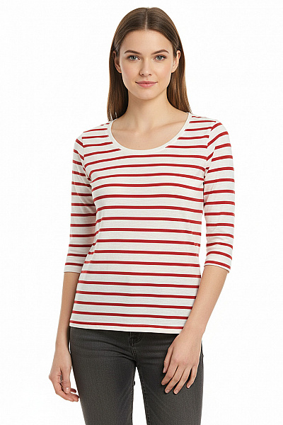 ONLY Dámské Tričko Červené Vel. S