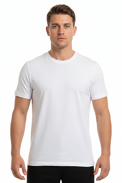 DOUGLAS HAYWARD Pánské Tričko Bílé Vel. L.