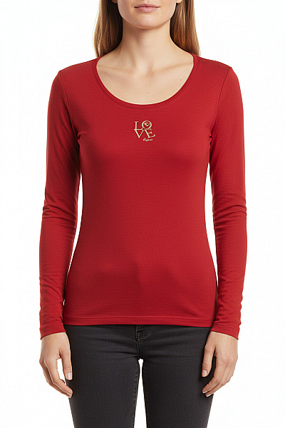 Esprit Dámské Tričko Červené Vel. M