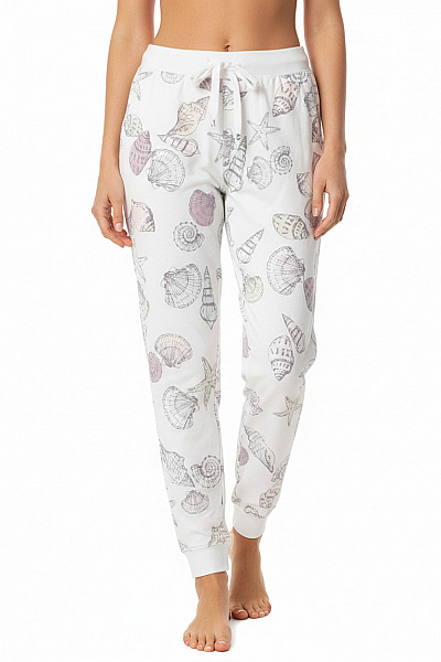 JUVIA Dámské Kalhoty Bílé