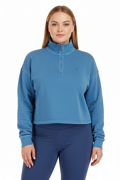 Dámská Mikina Modrá ADIDAS Vel. L