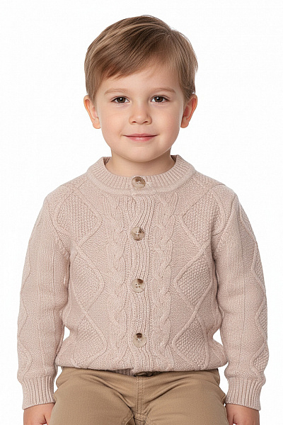 Sanetta Chlapecký Svetr Béžové Second Hand