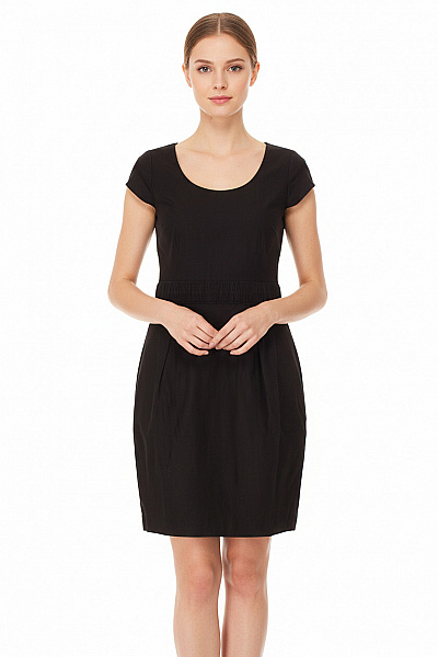 Šaty Vlněné Černé Filippa K. Second Hand Vel. XS