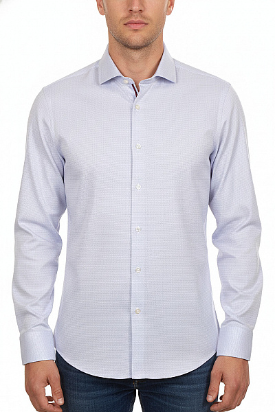 JOOP! Vzorovaná Pánská Košile Modrá Vel. 43