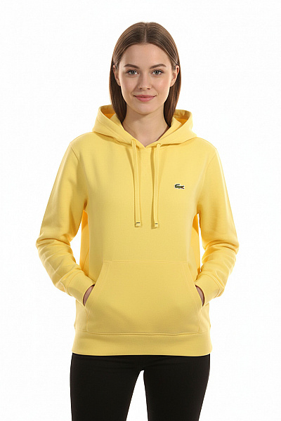 LACOSTE Dámská Mikina Žlutá Vel. 36