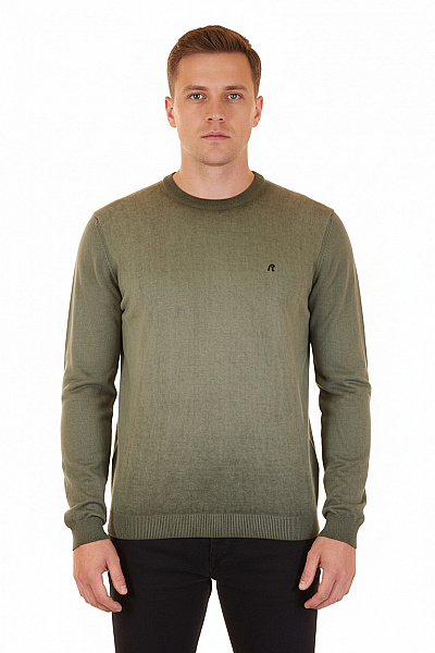 REPLAY Pánský Pulovr Zelený Second Hand Vel. L