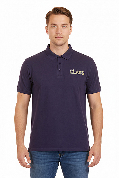 Roberto Cavalli Pánské Tričko Modré Vel. XXL