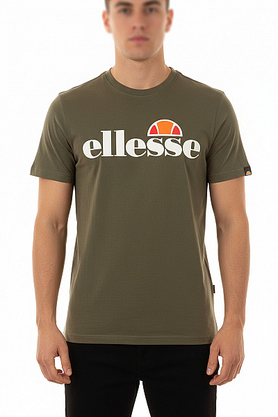 Ellesse Pánské Tričko S Potiskem Zelené Second Hand Vel. M