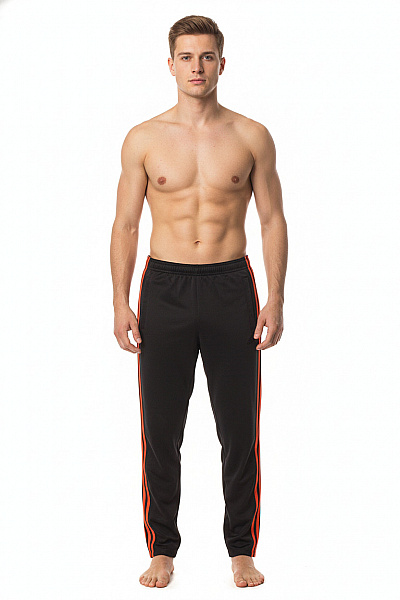 ADIDAS Pánské Kalhoty Černé Second Hand Vel. S