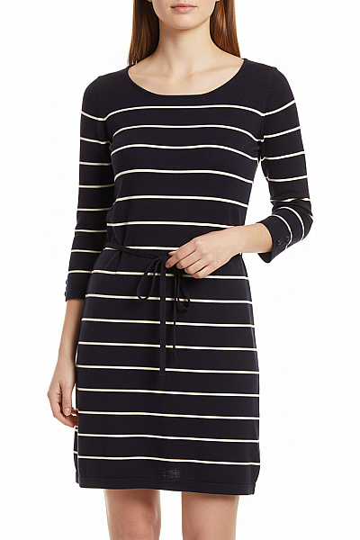 MANGO  Šaty Pletené Modré Vel.  S