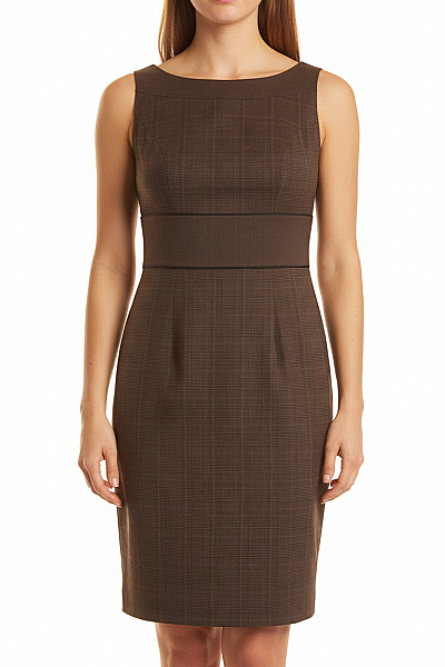 Pouzdrové šaty  Šaty Hnědé