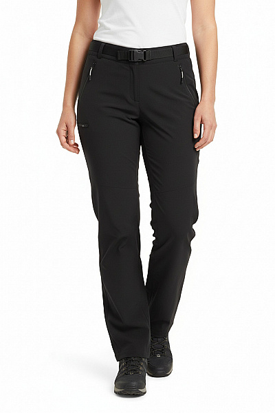 Dámské Kalhoty Černé REGATTA Second Hand Vel. 56