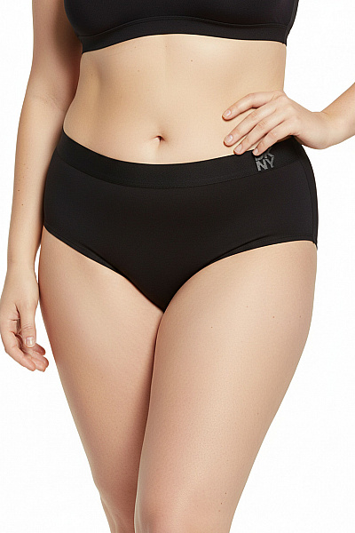  Kalhotky Nylonové Černé Donna Karan